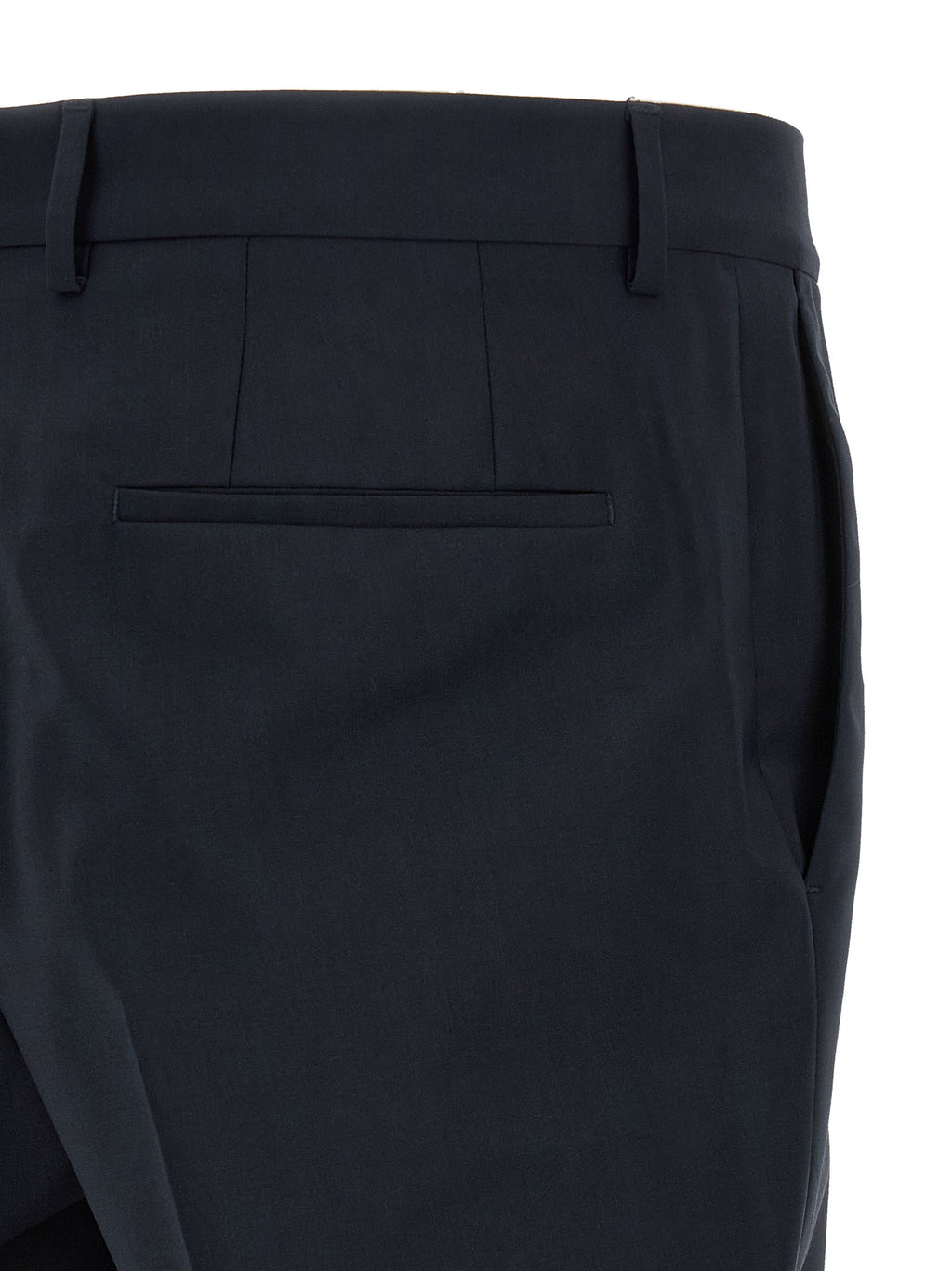 Hugo Boss Blue Virgin Wool Two-Piece Suit