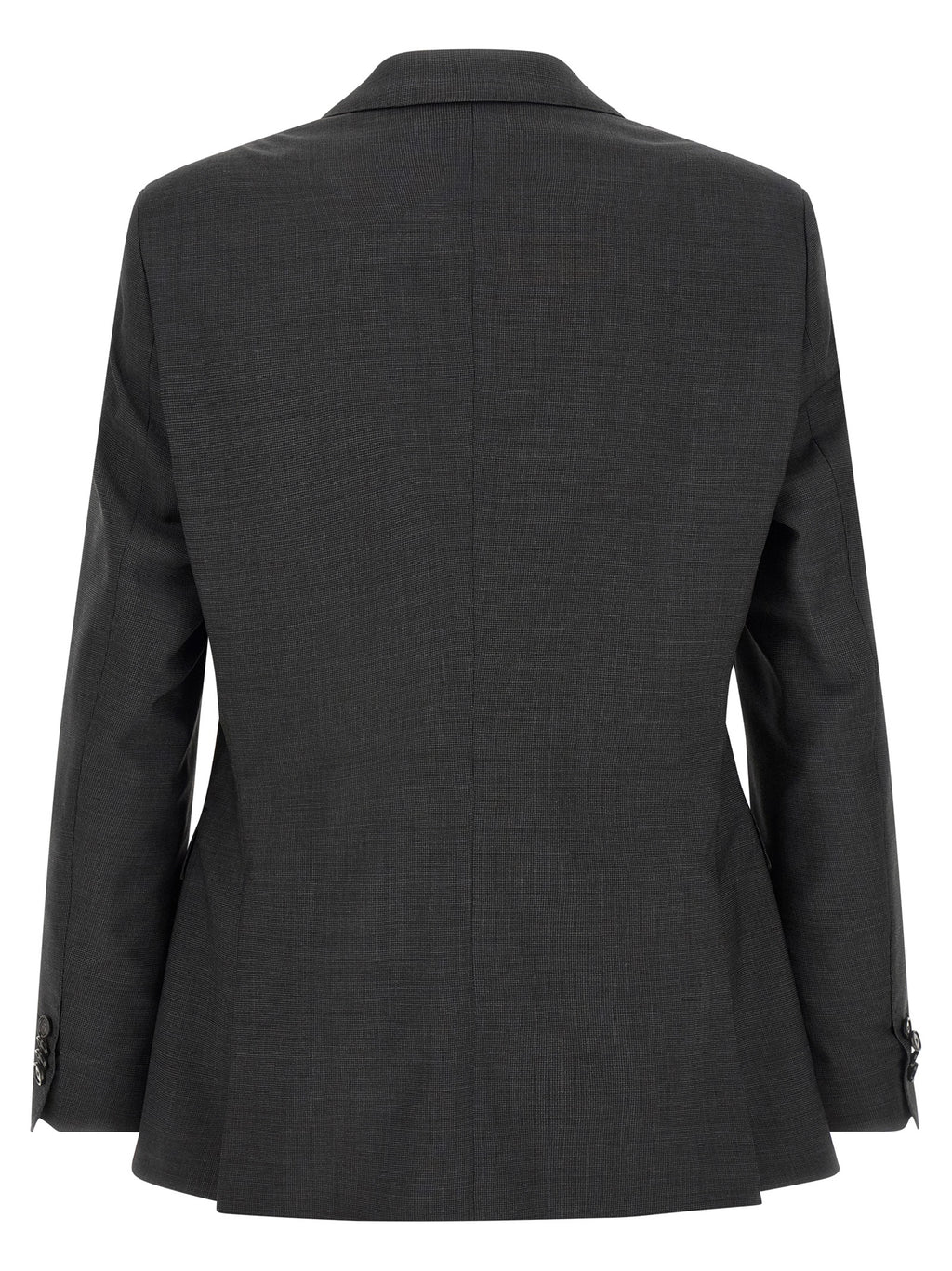 Hugo Boss Gray Virgin Wool Two-Piece Suit