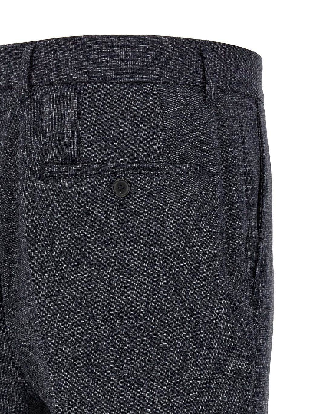 Hugo Boss Blue Polyester Two-Piece Suit