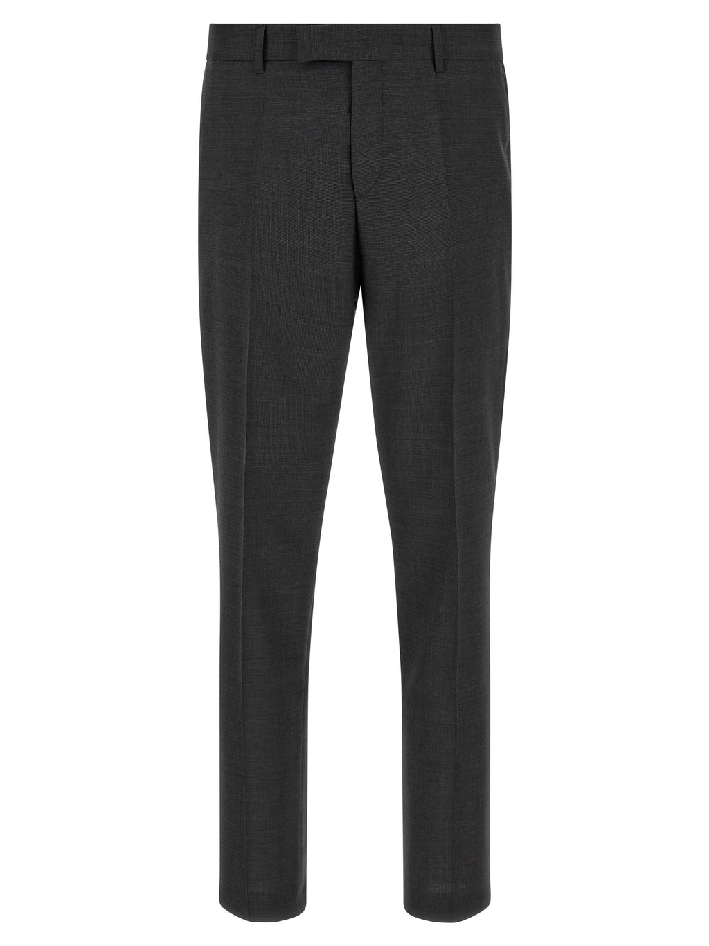 Hugo Boss Gray Virgin Wool Two-Piece Suit