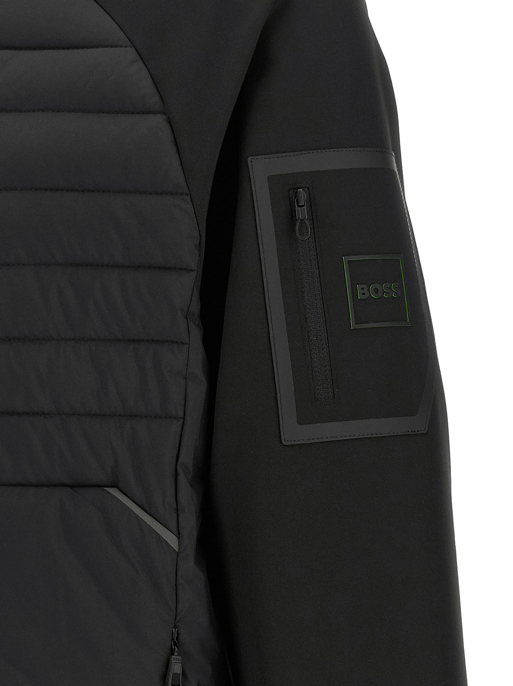 Hugo Boss Black Rubber Sweatshirt