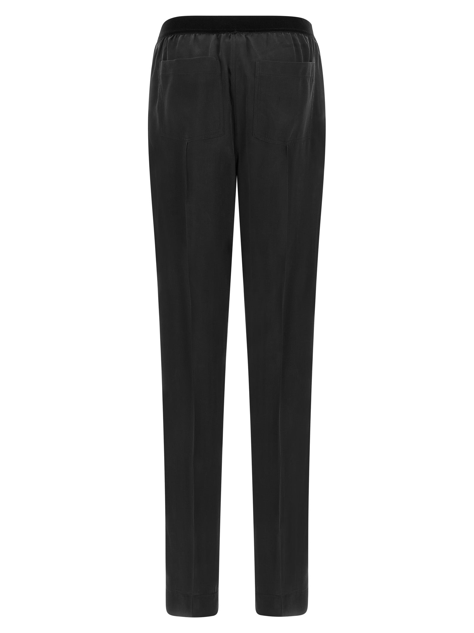 Tom Ford Black Silk Bottoms Sleepwear