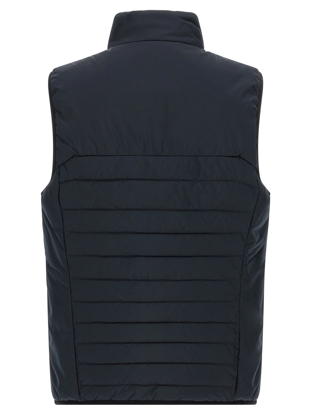 Hugo Boss Blue Polyester Sleeveless Jacket