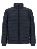 Hugo Boss Blue Polyamide Full-Length Jacket