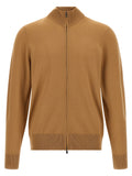 Hugo Boss Brown Virgin Wool Cardigan