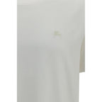 Burberry White Cotton T-Shirt