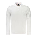 Hugo Boss Bianco Cotton Men's Polo