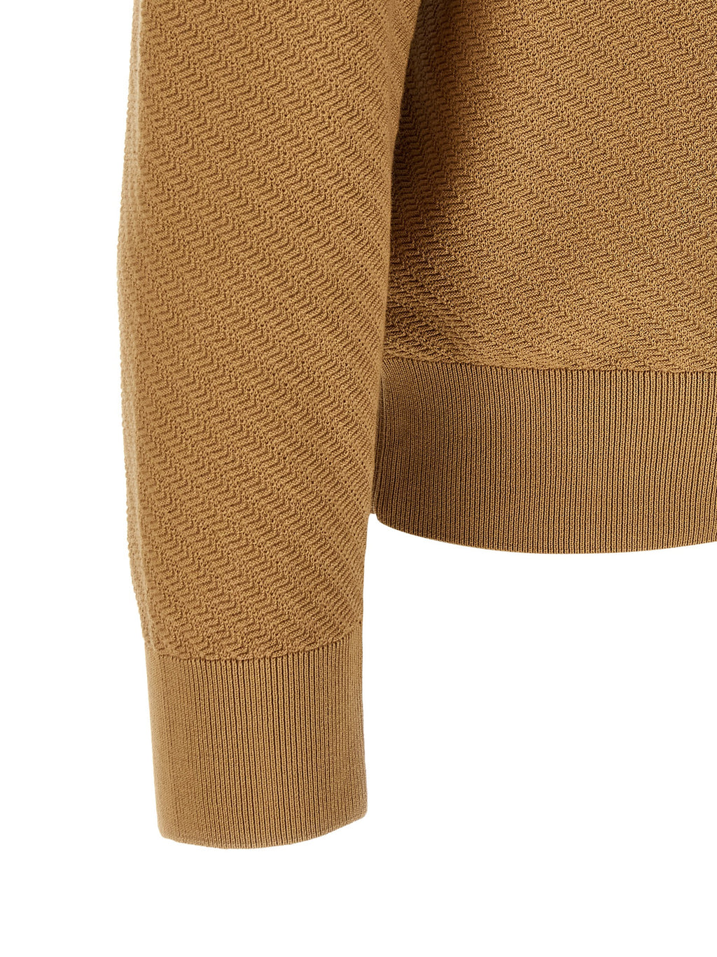 Hugo Boss Brown Cotton Polo Shirt