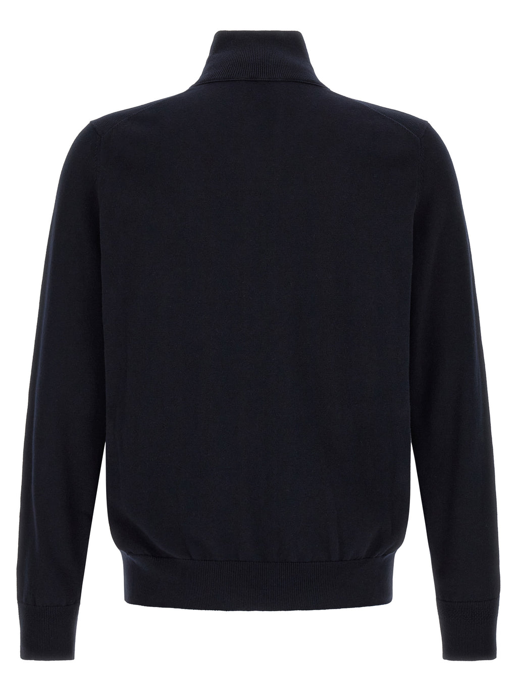 Hugo Boss Blue Cotton Cardigan