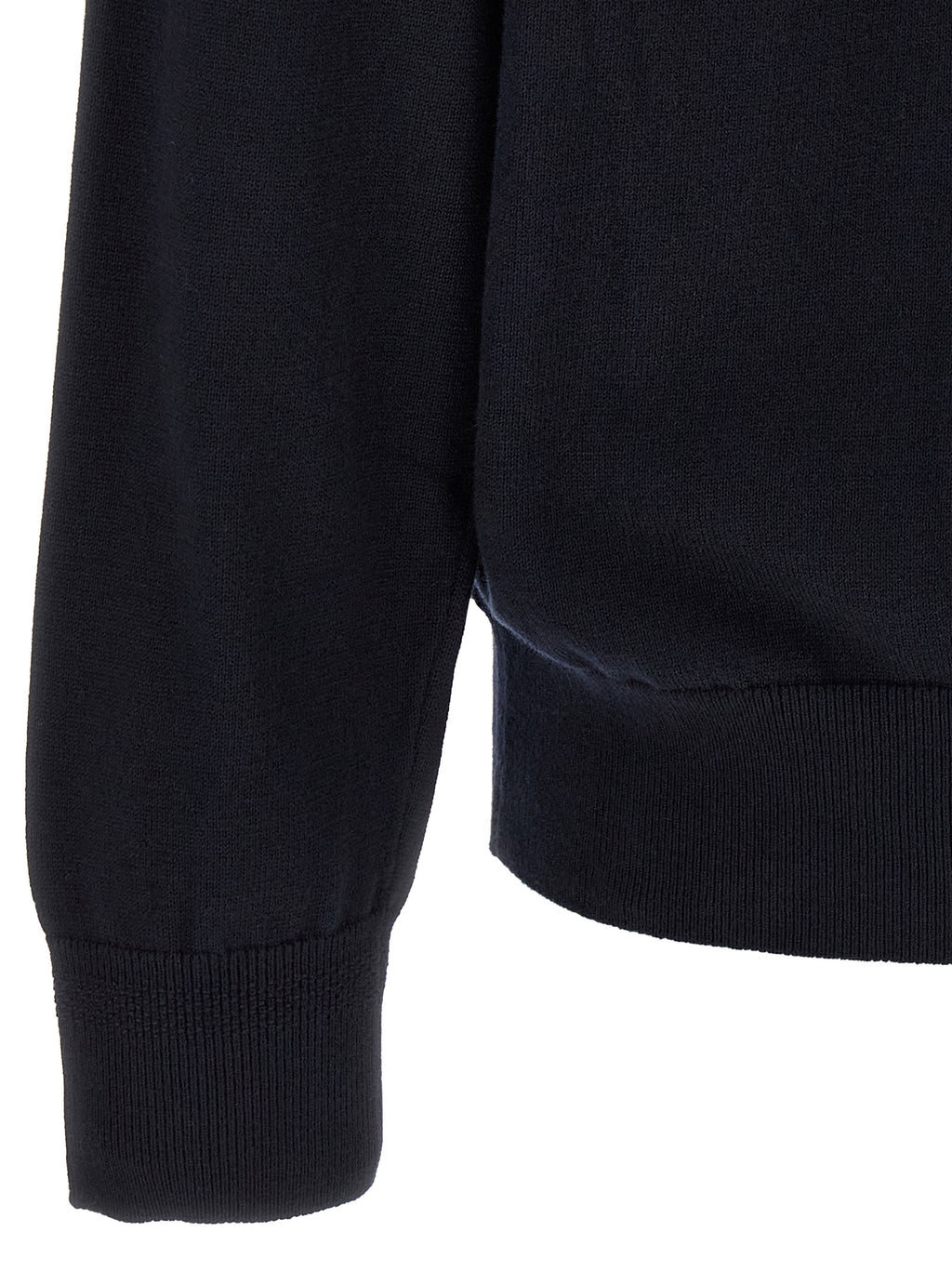 Hugo Boss Blue Cotton Cardigan