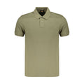 Hugo Boss Green Cotton Men's Polo Shirt