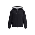 Brunello Cucinelli Black Cotton Sweatshirt