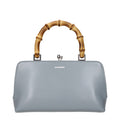 Jil Sander Gray Leather Handbag