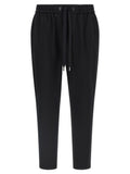 Dolce & Gabbana Black Cotton Casual Pants