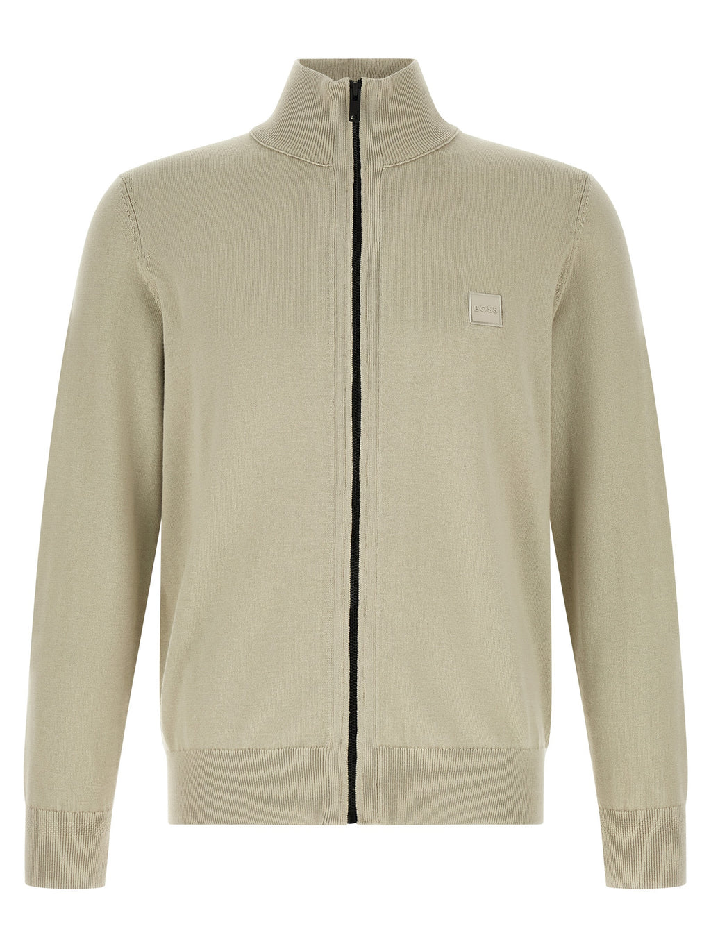Hugo Boss Beige Cotton Cardigan