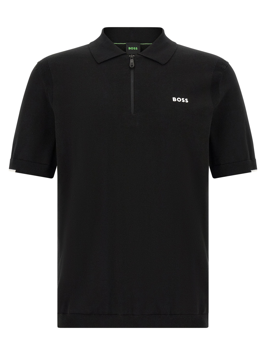 Hugo Boss Black Cotton Polo Shirt