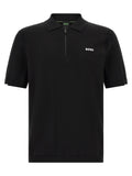 Hugo Boss Black Cotton Polo Shirt