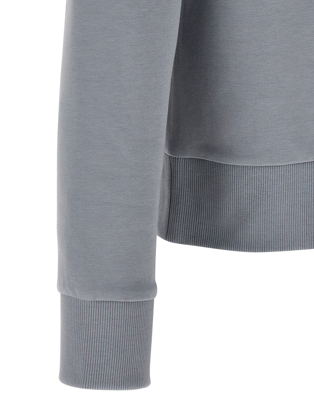 Hugo Boss Gray Cotton Sweatshirt