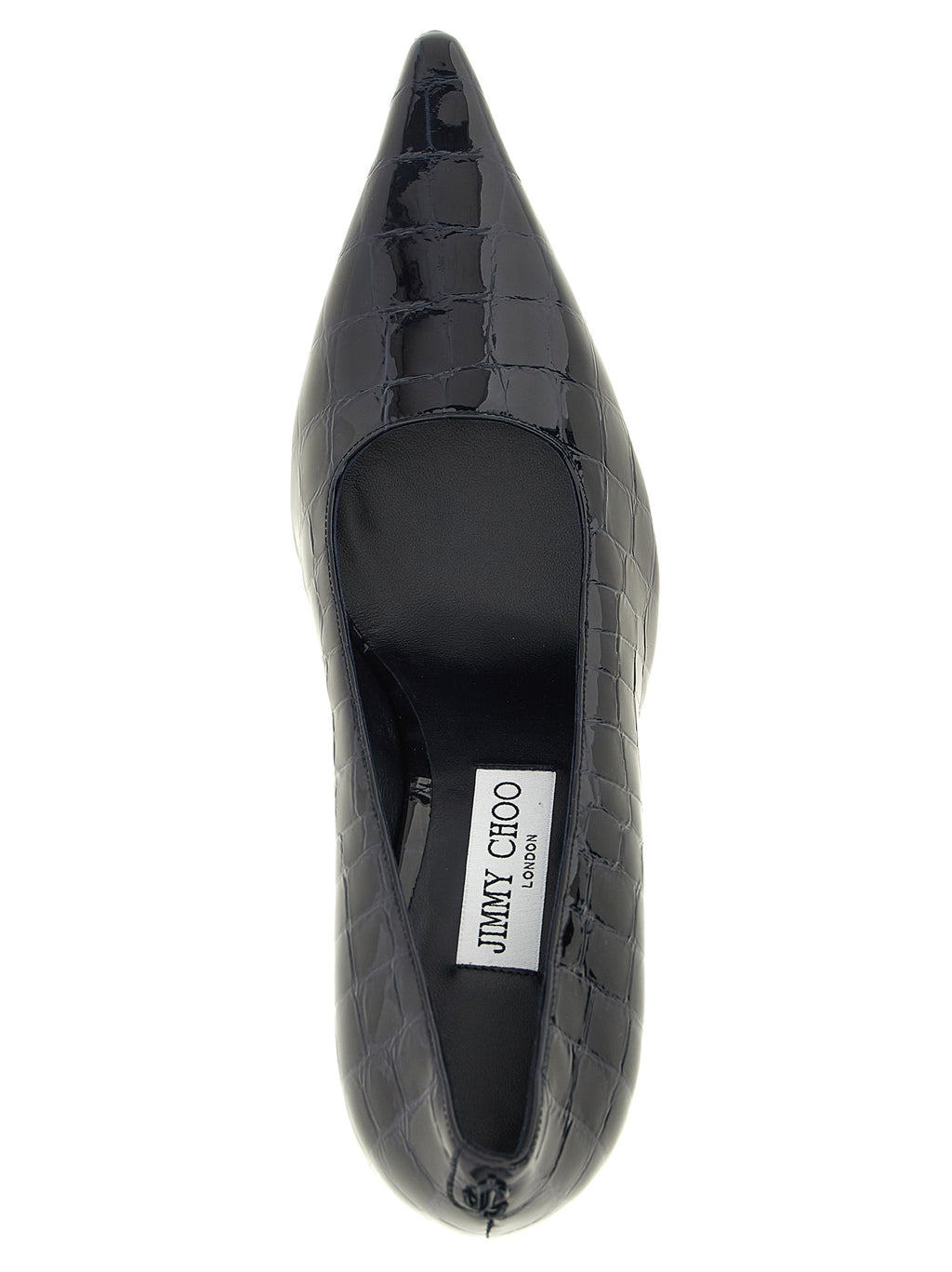 Jimmy Choo Blue Leather High Heel Pumps