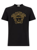 Versace Black Cotton T-Shirt