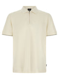 Hugo Boss Beige Cotton Polo Shirt