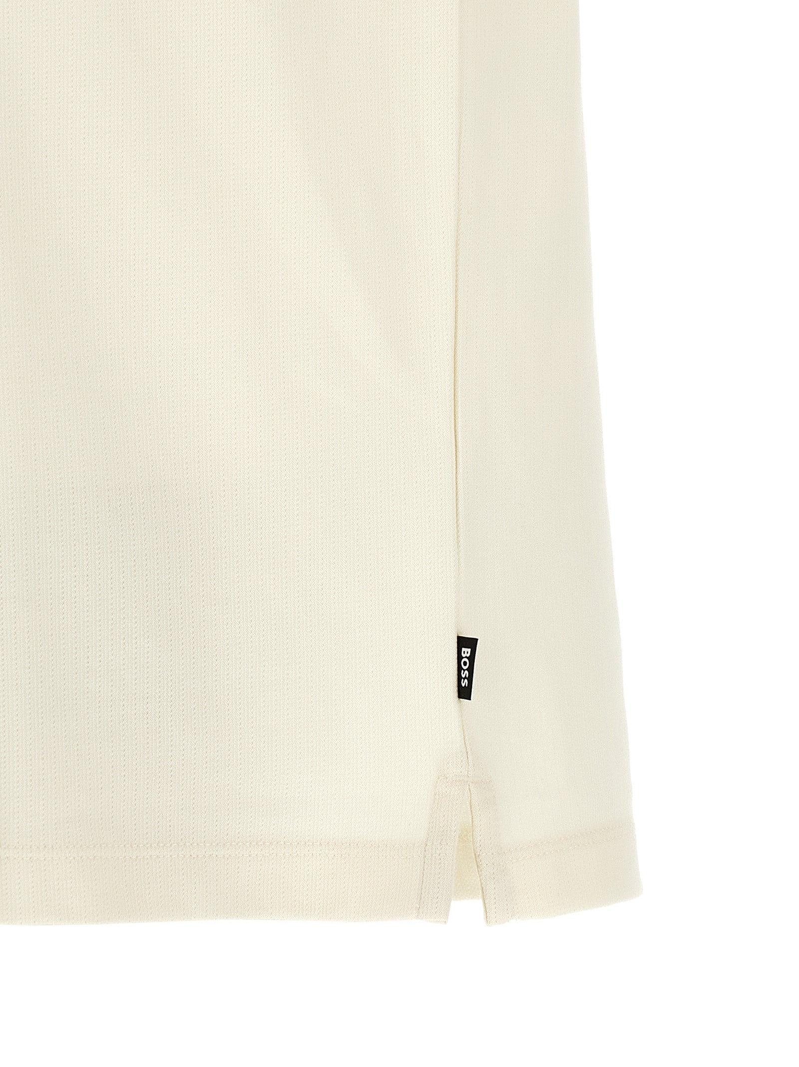 Hugo Boss Beige Cotton Polo Shirt