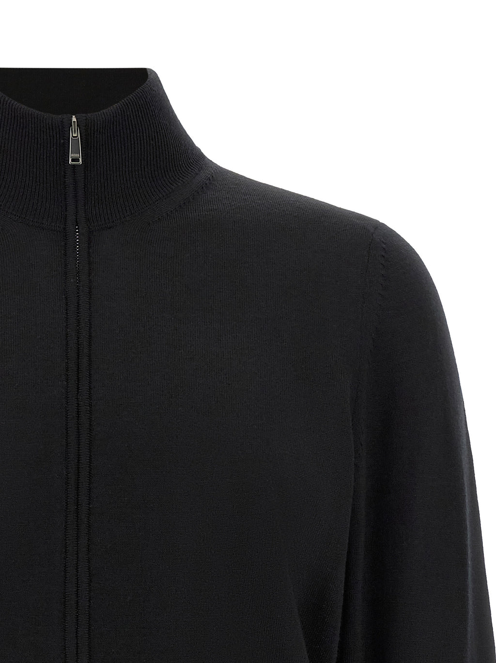 Hugo Boss Black Virgin Wool Cardigan