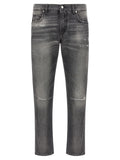 Dolce & Gabbana Gray Cotton Jeans Denim