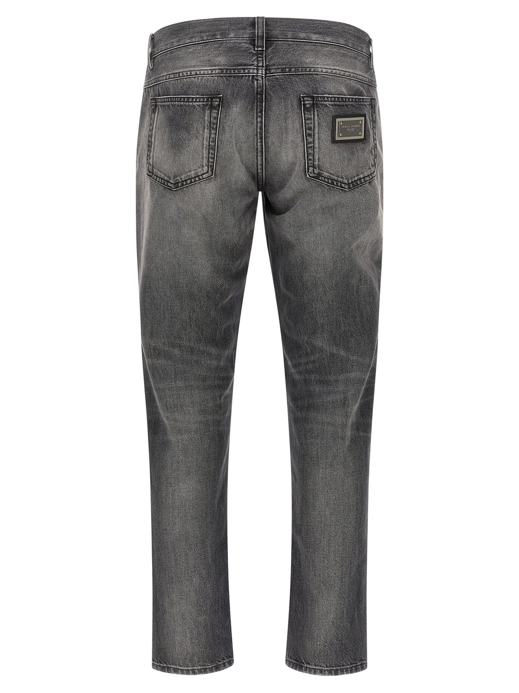 Dolce & Gabbana Gray Cotton Jeans Denim