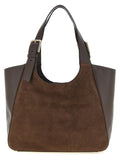 Furla Brown Calfskin Tote Bag