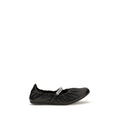 Jimmy Choo Black Calf Leather Bos Taurus Ballet Flats