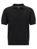 Hugo Boss Black Virgin Wool Polo Shirt