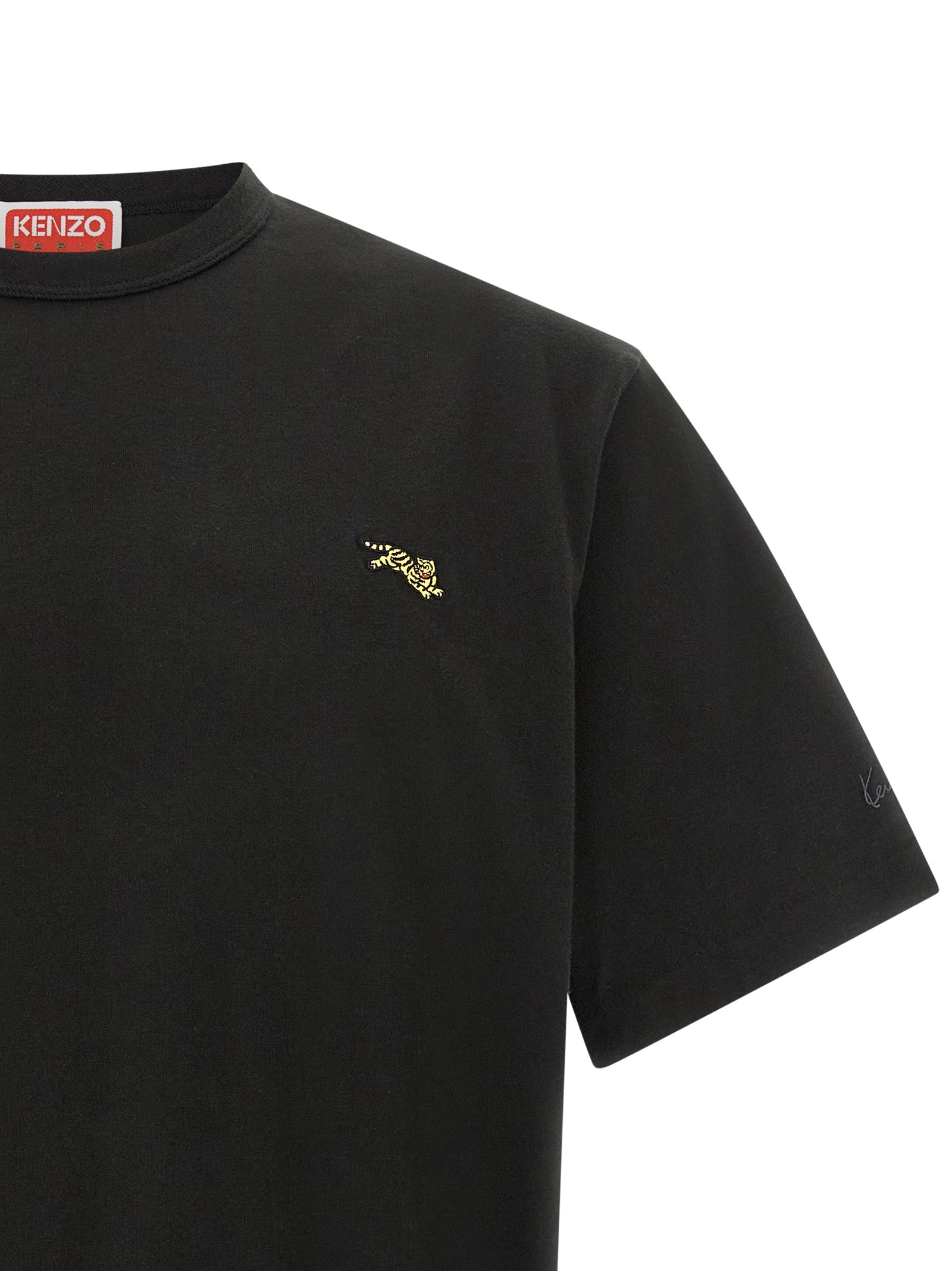 Kenzo Black Cotton T-Shirt