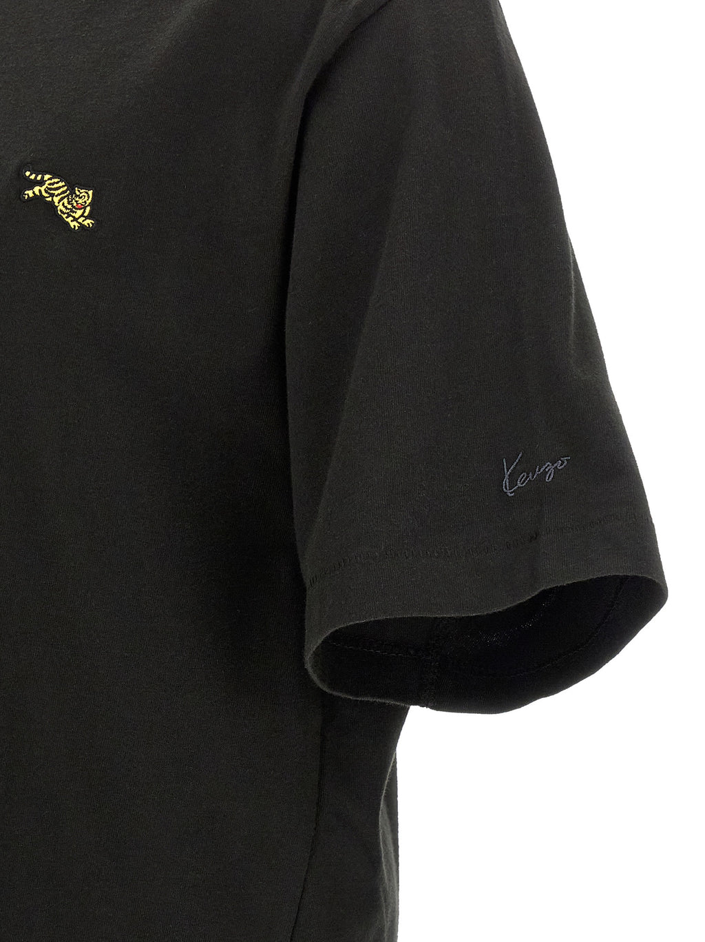 Kenzo Black Cotton T-Shirt