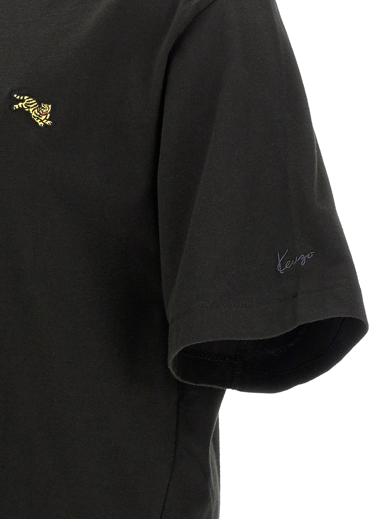 Kenzo Black Cotton T-Shirt