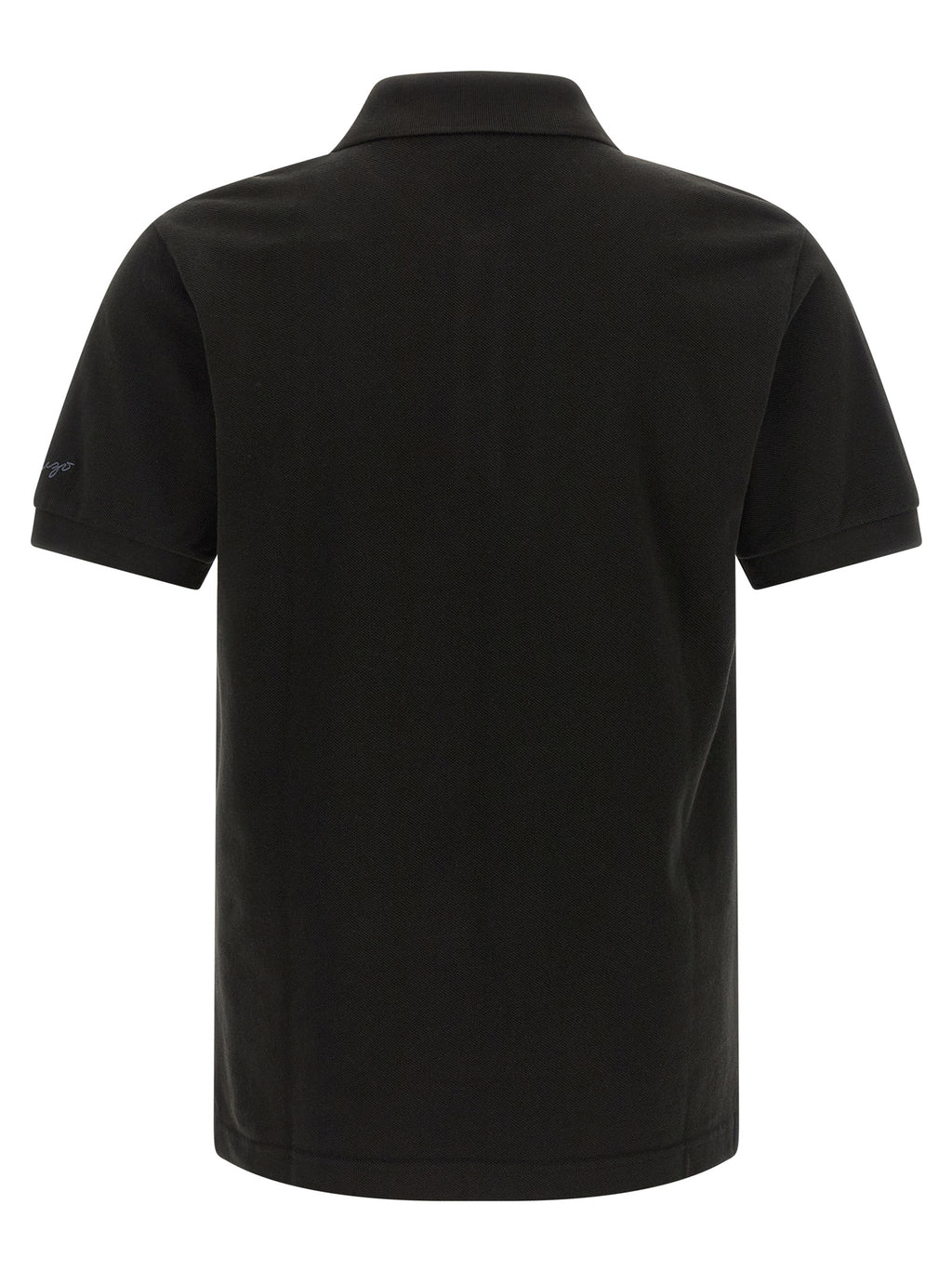 Kenzo Black Cotton Polo Shirt