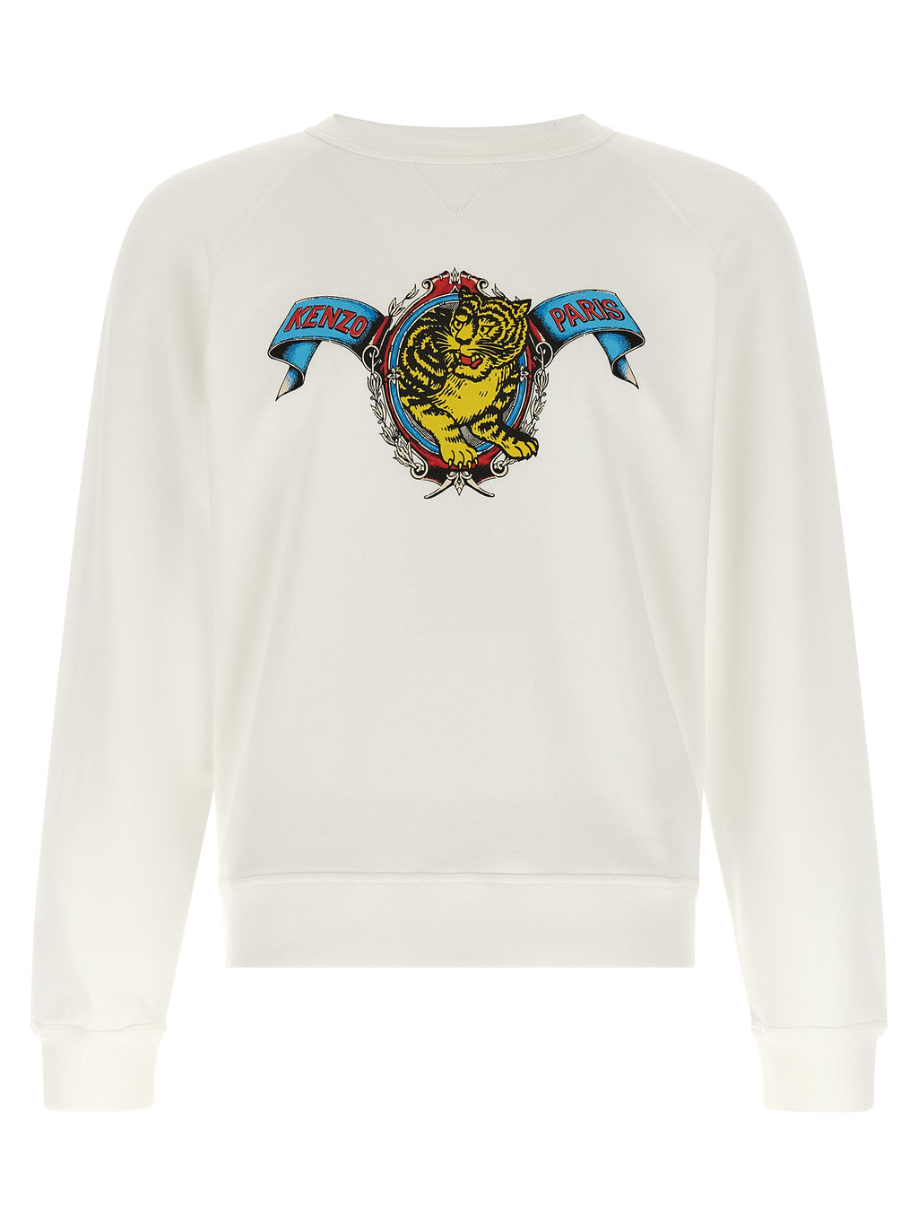 Kenzo White Viscose Sweatshirt