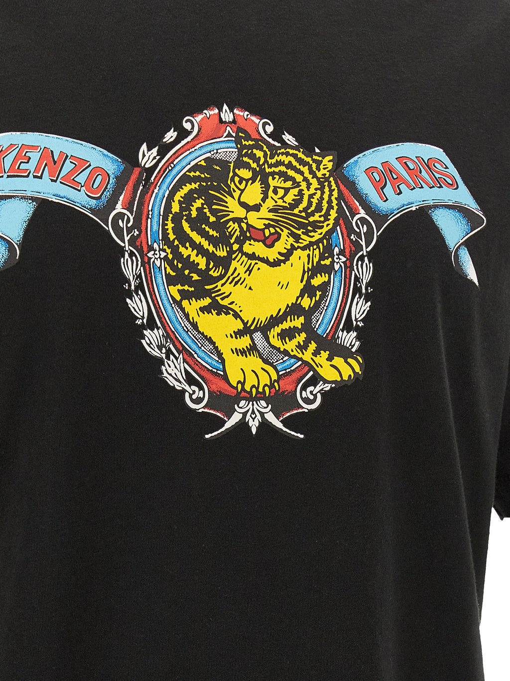 Kenzo Black Cotton T-Shirt