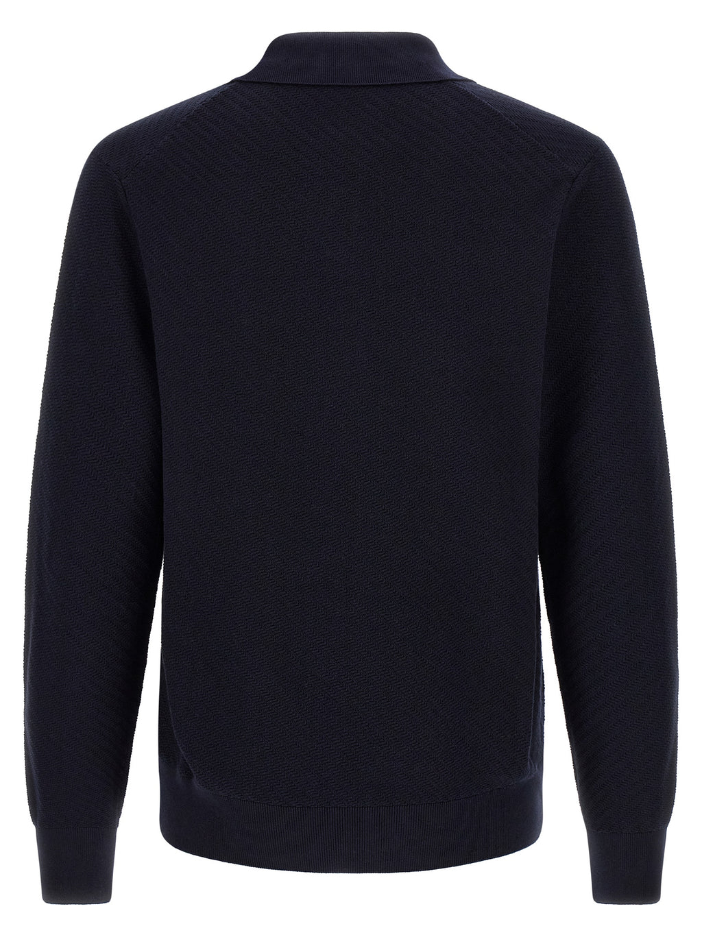 Hugo Boss Blue Cotton Polo Shirt