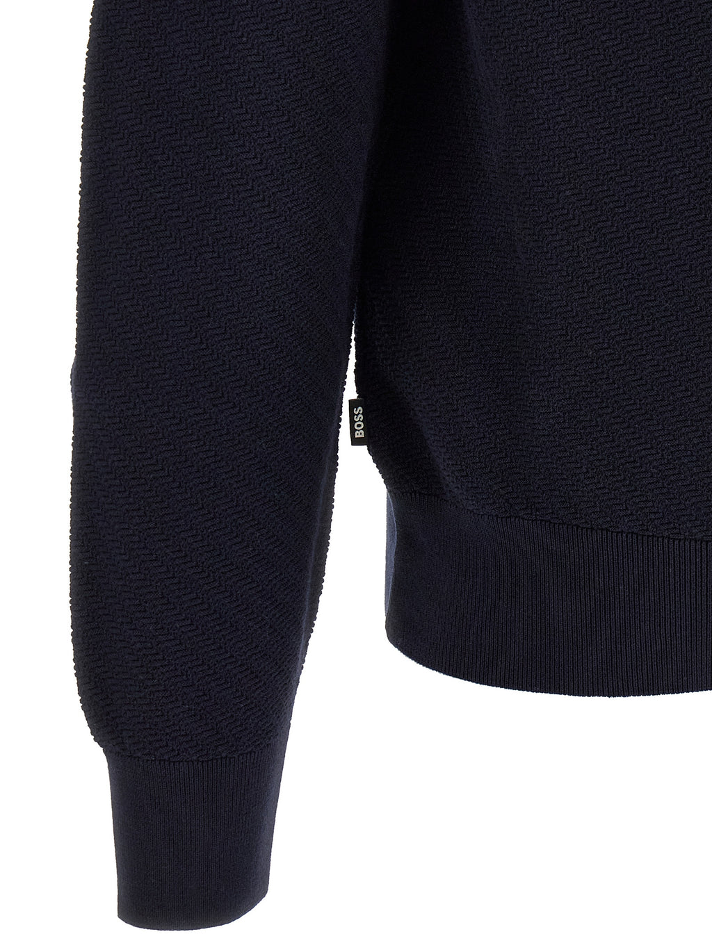 Hugo Boss Blue Cotton Polo Shirt