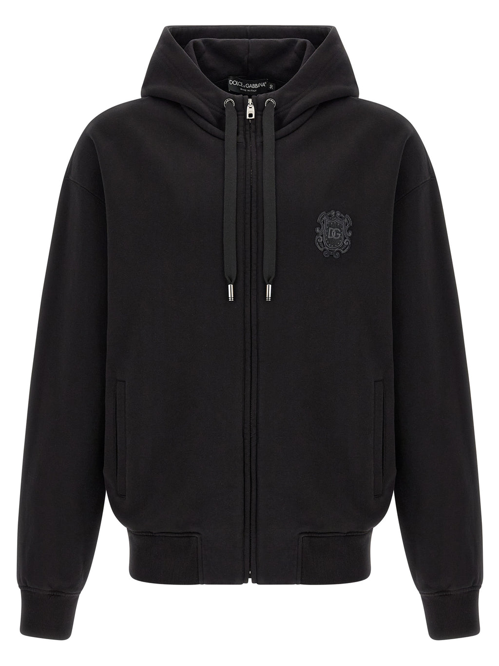 Dolce & Gabbana Black Cotton Sweatshirt