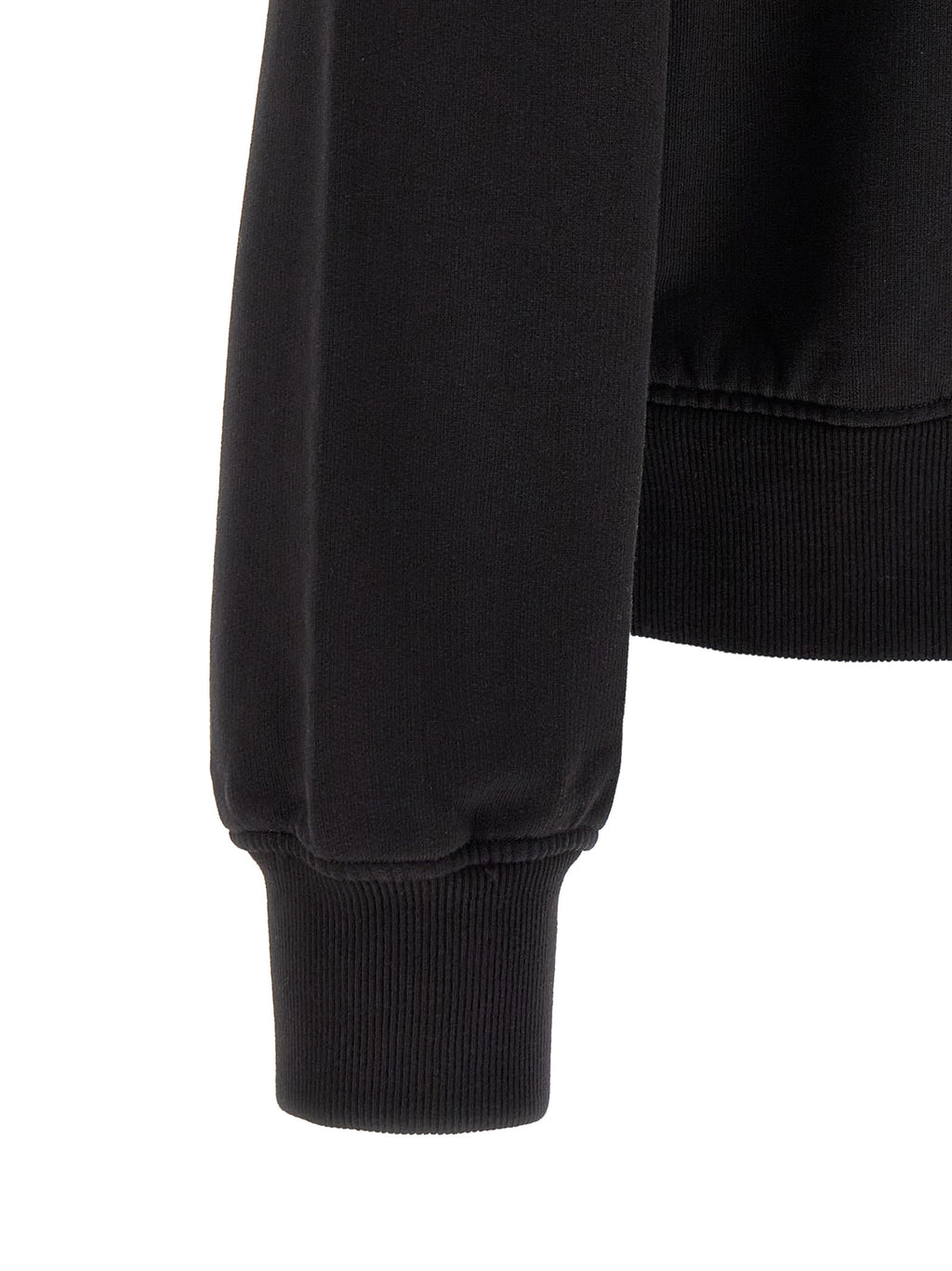Dolce & Gabbana Black Cotton Sweatshirt