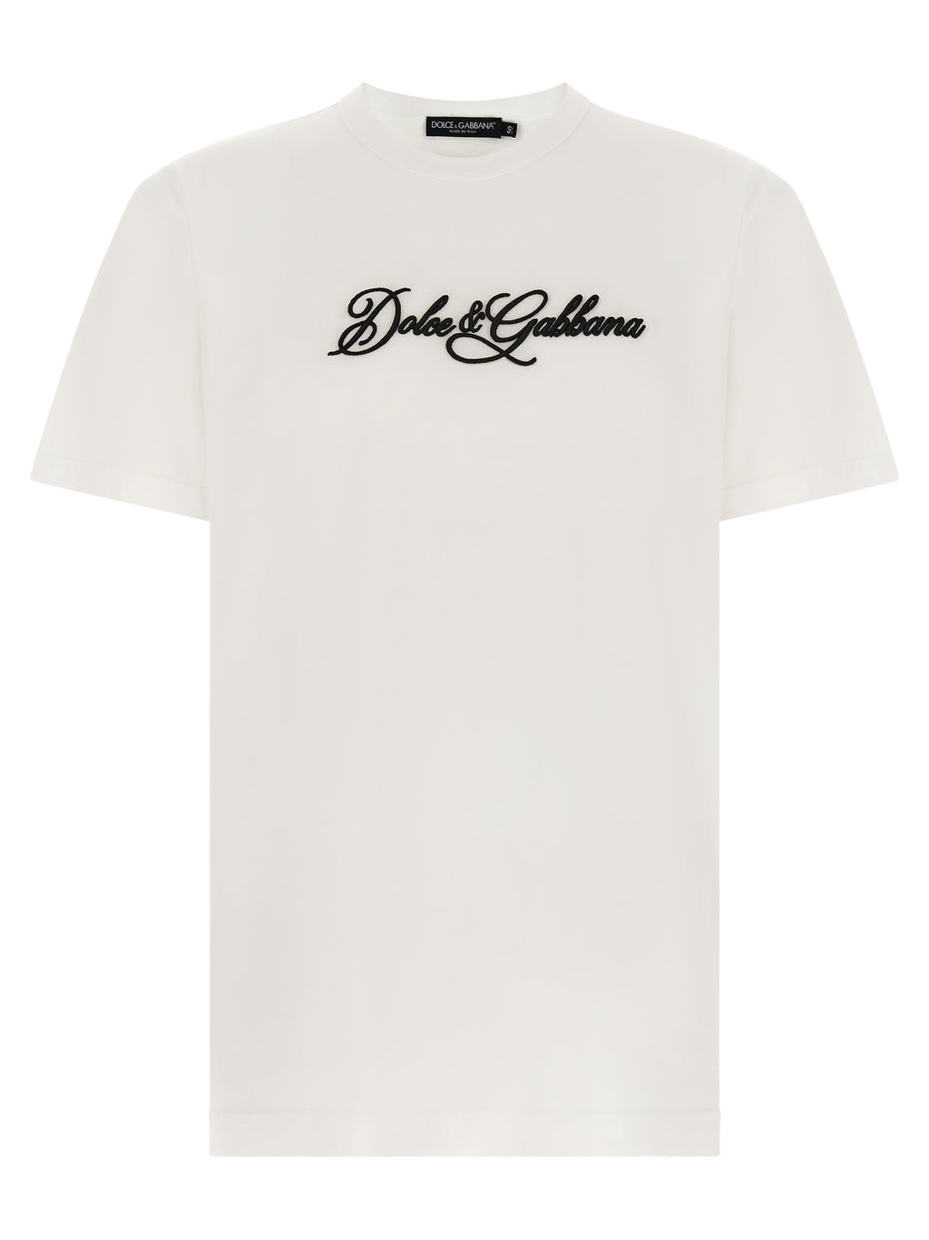 Dolce & Gabbana White Cotton T-Shirt