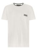 Dolce & Gabbana White Cotton T-Shirt