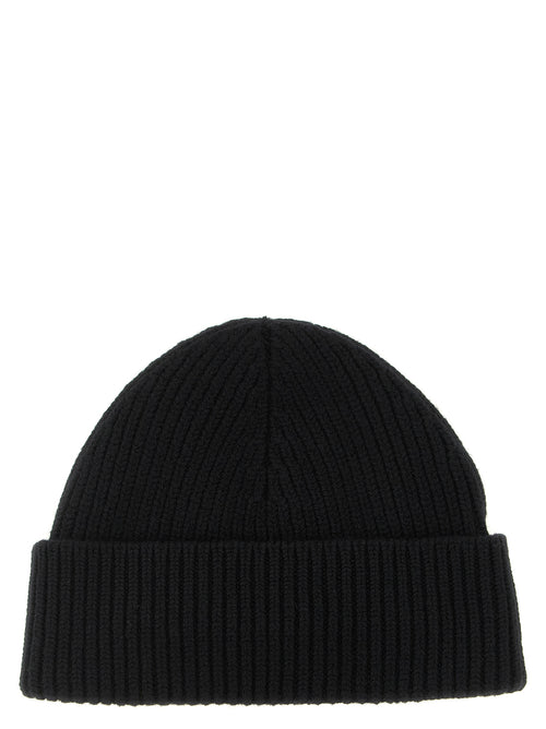 Ami Paris Black Wool Beanie