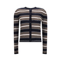 Max Mara Blue Silk Cardigan