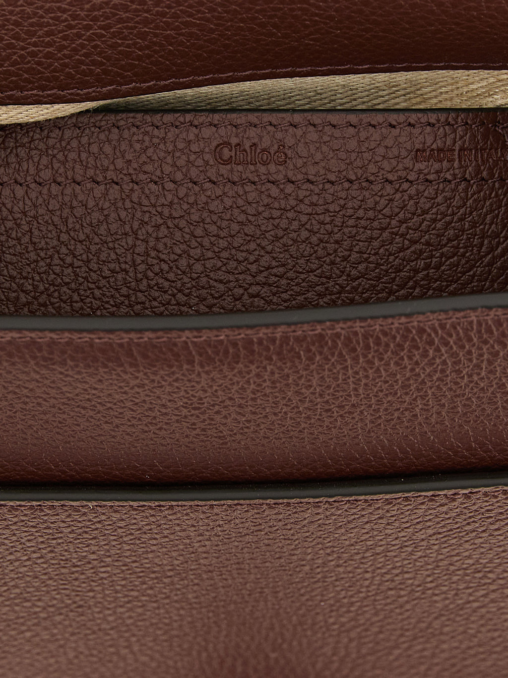 Chloé Brown Calfskin Crossbody Bag