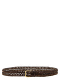 Brunello Cucinelli Brown Calfskin Belt
