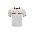 Gucci White Cotton T-Shirt