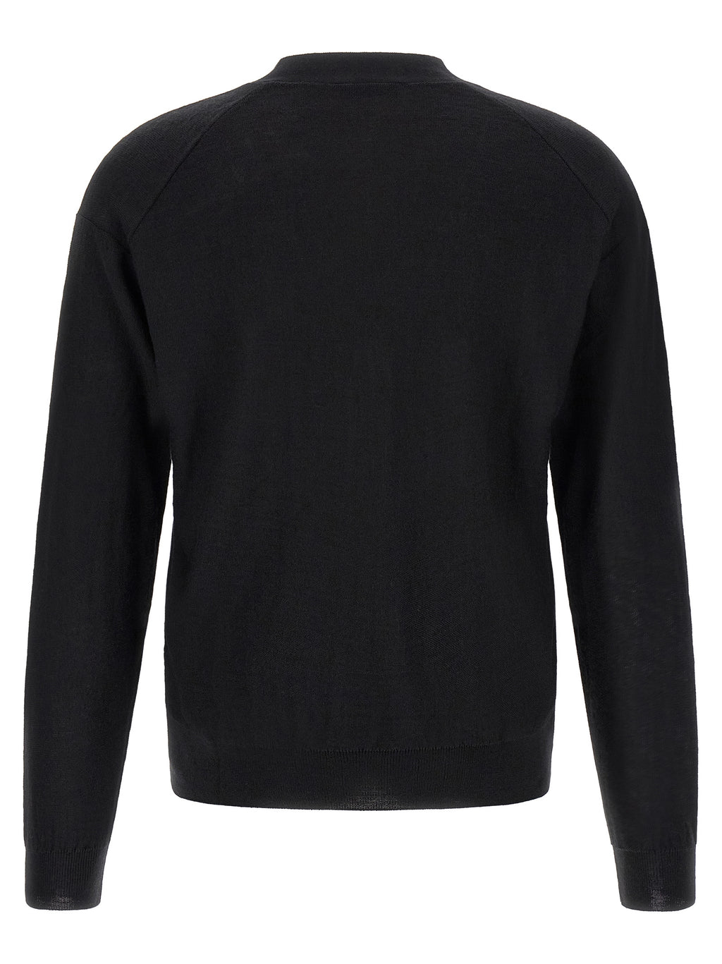 Lemaire Black Wool Cardigan